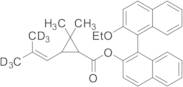 2'-Ethoxy-[1,1'-binaphthalen]-2-yl -2,2-dimethyl-3-(2-methylprop-1-en-1-yl)cyclopropane-1-carbox...