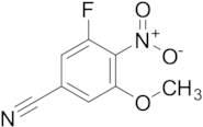 3-Fluoro-5-methoxy-4-nitrobenzonitrile