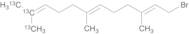 (E,E)-Farnesyl-13C3 Bromide