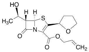 (5R,6S)-Allyl 6-((R)-1-hydroxyethyl)-7-oxo-3-((R)-tetrahydrofuran-2-yl)-4-thia-1-azabicyclo[3.2.0]hept-2-ene-2-carboxylate