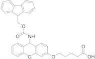 5-[[9-[[(9H-Fluoren-9-ylmethoxy)carbonyl]amino]-9H-xanthen-3-yl]oxy]pentanoic Acid