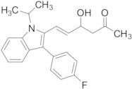 (5E)-6-[3-(4-Fluorophenyl)-1-(1-methylethyl)-1H-indol-2-yl]-4-hydroxy-5-hexen-2-one