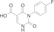 3-(4-Fluorophenyl)-2,4-dioxo-1,2,3,4-tetrahydropyrimidine-5-carboxylic Acid