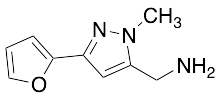 (3-(furan-2-yl)-1-methyl-1h-pyrazol-5-yl)methanamine