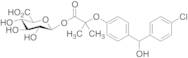 Fenirofibrate Acyl-beta-D-glucuronide (Mixture of Diastereomers)