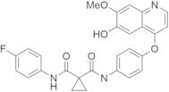 N-(4-Fluorophenyl)-N′-[4-[(6-hydroxy-7-methoxy-4-quinolinyl)oxy]phenyl]-1,1-cyclopropanedicarboxamide