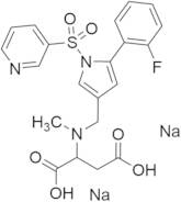 N-((5-(2-Fluorophenyl)-1-(pyridin-3-ylsulfonyl)-1H-pyrrol-3-yl)methyl)-N-methylaspartic Acid, Sodium Salt