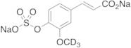 Ferulic Acid-d3 4-O-Sulfate Disodium Salt