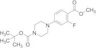 tert-Butyl 4-(3-fluoro-4-(methoxycarbonyl)phenyl)piperazine-1-carboxylate