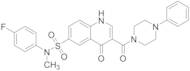 N-(4-Fluorophenyl)-1,4-dihydro-N-methyl-4-oxo-3-[(4-phenyl-1-piperazinyl)carbonyl]-6-quinolinesu...