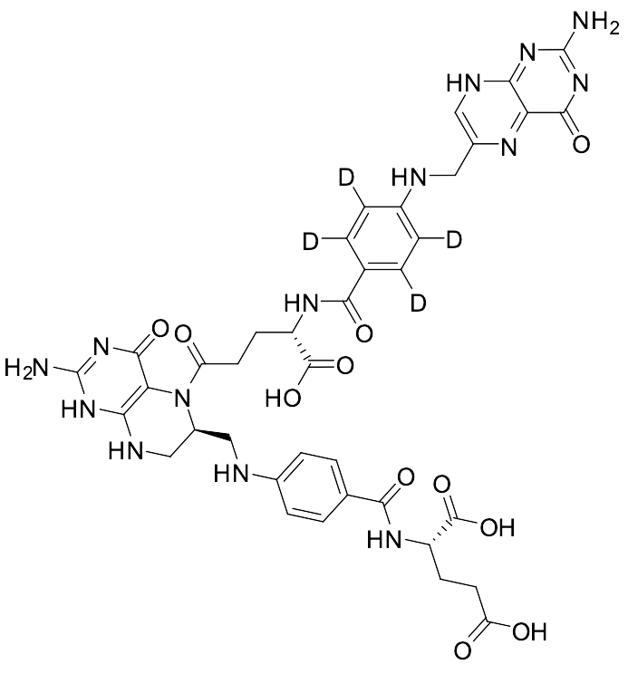 5-(γ -Folinoyl)tetrahydrofolate-D4