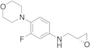 3-Fluoro-4-morpholinophenyl-(2R)-oxyranyl Methylamine