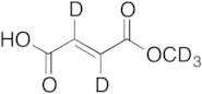 Fumaric Acid Monomethyl Ester-d5