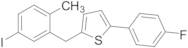 2-(4-Fluorophenyl)-5-[(5-iodo-2-methylphenyl)methyl]thiophene