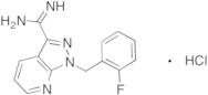 1-(2-Fluorobenzyl)-1H-pyrazolo[3,4-b]pyridine-3-carboximidamide Hydrochloride