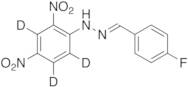 4-Fluorobenzaldehyde 2,4-Dinitrophenylhydrazone-d3