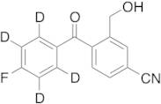 4-(4-Fluorobenzoyl)-3-hydroxymethylbenzonitrile-D4