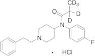 p-Fluorofentanyl-d5 Hydrochloride