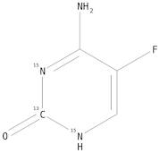 5-Fluoro Cytosine-13C,15N2