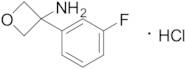 3-(3-Fluorophenyl)oxetan-3-amine Hydrochloride
