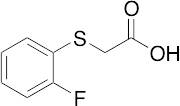 2-[(2-Fluorophenyl)sulfanyl]acetic Acid