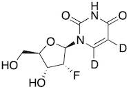 2'-Fluoro-2'-deoxyuridine-5,6-d2