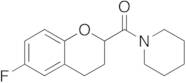 1-[(6-Fluoro-3,4-dihydro-2H-1-benzopyran-2-yl)carbonyl]piperidine