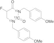 5-Fluorodihydro-1,3-bis[(4-methoxyphenyl)methyl]pyrimidine-2,4-dione-13C,15N2