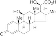 (11β,16α,20R)-9-Fluoro-11,20-dihydroxy-16-methyl-3-oxopregna-1,4-dien-21-oic Acid