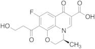 (3S)-9-Fluoro-2,3-dihydro-10-(3-hydroxy-1-oxopropyl)-3-methyl-7-oxo-7H-pyrido[1,2,3-de]-1,4-benzox…