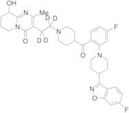 3-[2-[4-[4-Fluoro-2-[4-(6-fluoro-1,2-benzisoxazol-3-yl)piperidin-1-yl]benzolyl]piperidin-1-yl]ethyl-2-methyl-6,7,8,9-tetrahydro-9-hydroxy-4H-pyrido[1,2-a]pyrimidin-4-one-d4