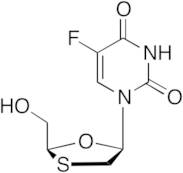 (2S-cis)-5-Fluoro-1-[2-(hydroxymethyl)-1,3-oxathiolan-5-yl]-2,4(1H,3H)-pyrimidinedione