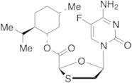5-Fluoro ent-Lamivudine Acid D-Menthol Ester