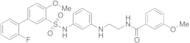 N-[2-[[3-[[(2'-Fluoro-4-methoxy[1,1'-biphenyl]-3-yl)sulfonyl]amino]phenyl]amino]ethyl]-3-methoxybe…