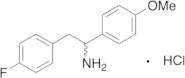 rac-4-Fluoro-α-(4-methoxyphenyl)benzeneethanamine Hydrochloride