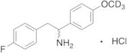 rac-4-Fluoro-α-(4-methoxyphenyl)benzeneethanamine Hydrochloride-d3