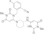 (R)-4-Fluoro-2-((3-methyl-6-(3-((1-methyl-2,6-dioxo-1,2,3,6-tetrahydropyrimidin-4-yl)amino)piperidin-1-yl)-2,4-dioxo-3,4-dihydropyrimidin-1(2H)-yl)methyl)benzonitrile