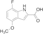 7-fluoro-4-methoxy-1H-indole-2-carboxylic Acid