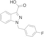 1-[(4-Fluorophenyl)methyl]-1H-indazole-3-carboxylic Acid