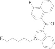 (4-Fluoro-1-naphthalenyl)[1-(5-fluoropentyl)-1H-indol-3-yl]methanone