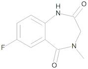 7-Fluoro-3,4-dihydro-4-methyl-1H-1,4-benzodiazepine-2,5-dione