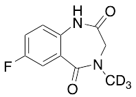 7-Fluoro-3,4-dihydro-4-methyl-1H-1,4-benzodiazepine-2,5-dione-d3