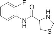 N-(2-Fluorophenyl)-1,3-thiazolidine-4-carboxamide