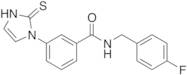 N-[(4-Fluorophenyl)methyl]-3-(2-sulfanyl-1H-imidazol-1-yl)benzamide