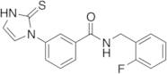 N-[(2-Fluorophenyl)methyl]-3-(2-sulfanyl-1H-imidazol-1-yl)benzamide