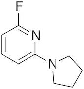 2-Fluoro-6-(pyrrolidin-1-yl)pyridine
