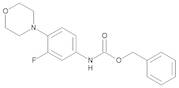 [3-Fluoro-4-(4-morpholinyl)phenyl]carbamic Acid Phenylmethyl Ester