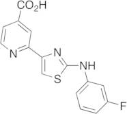 2-(2-((3-Fluorophenyl)amino)thiazol-4-yl)isonicotinic Acid