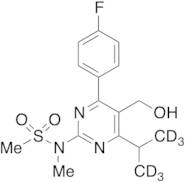 N-[4-(4-Fluorophenyl)-5-hydroxymethyl-6-isopropylpyrimidin-2-yl]-N-methylmethanesulfonamide-d6