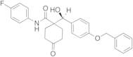 (S)-N-(4-Fluorophenyl)-1-[hydroxy[4-(phenylmethoxy)phenyl]methyl]-4-oxo-cyclohexanecarboxamide